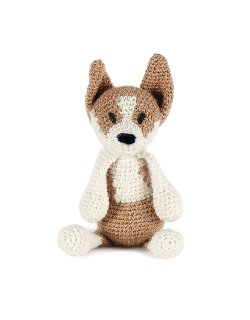 Charles The Corgi Crochet Kit - Crochet Animals Kit - Amigurumi