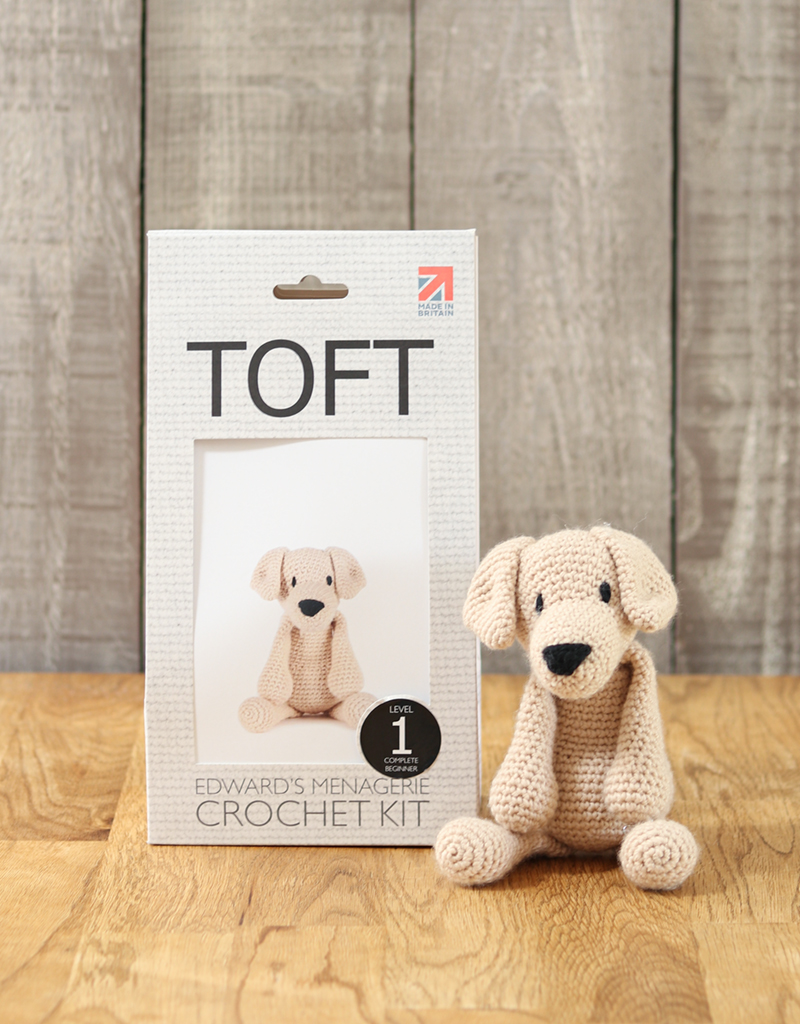 Carl the Dog Crochet Kit, Mardel