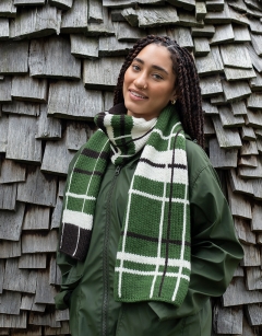 Atlas Plaid Scarf