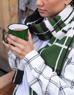 Atlas Plaid Scarf