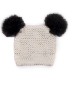 Bear Pom Pom Hat