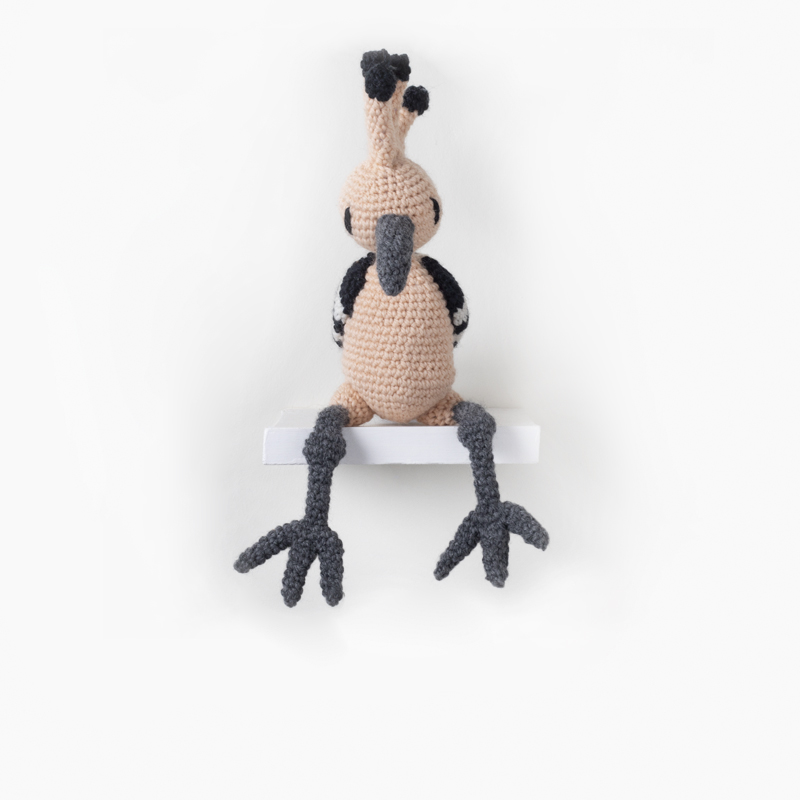 Crochet Kit for a Cute Amigurumi Animal Christmas Bird Terrence