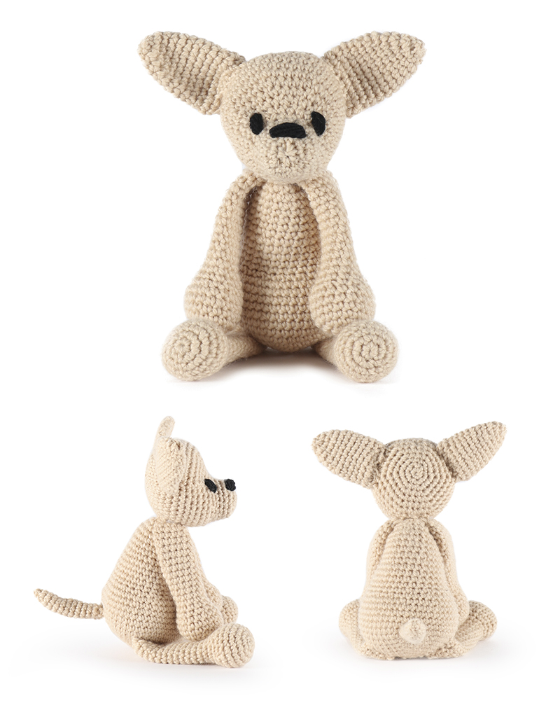 Threaders Cute Companions Crochet Kit - Charlie the Cow Miniature