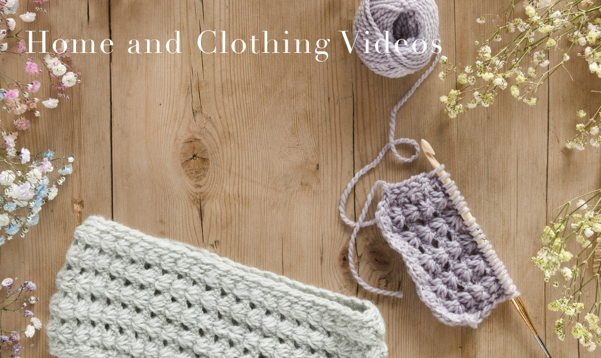 Learn to knit and crochet video help: Teach yourself to knit with