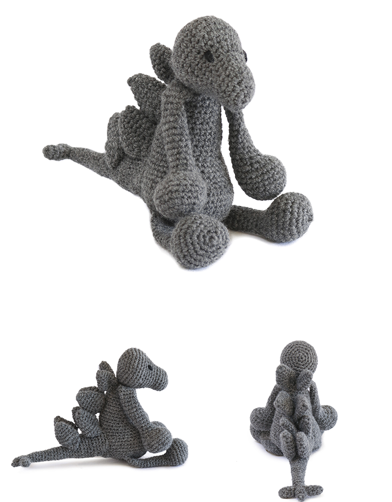 Toft Mini Crochet Kit-Mini Stanley the Stegosaurus