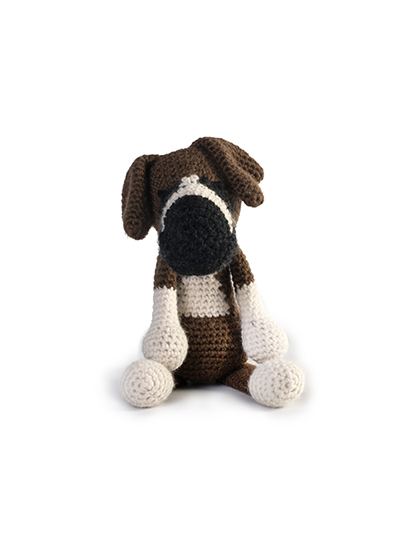 boxer dog knitting pattern