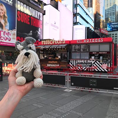 Snack Box & Nuchas in Times Square New York City